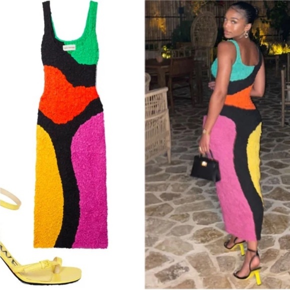 Like new MARA HOFFMAN RAMONA Popcorn
DRESS MULTICOLOR $895 - Picture 3 of 8